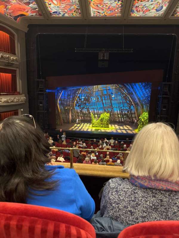 Princess of Wales Theatre, section: Dress Circle Front, row: B, seat: 29
