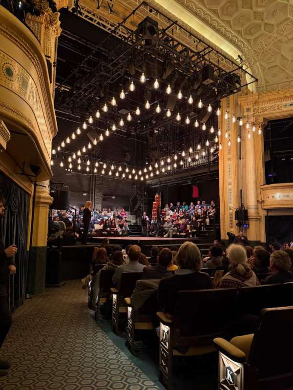 Hudson Theatre, section: Orchestra L, row: M, seat: 9
