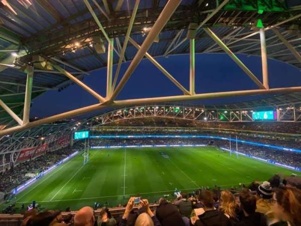 Aviva Stadium, section: 527, row: N, seat: 19
