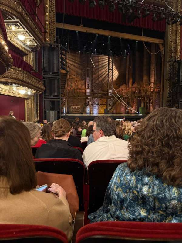 CIBC Theatre, section: Orchestra L, row: R, seat: 7