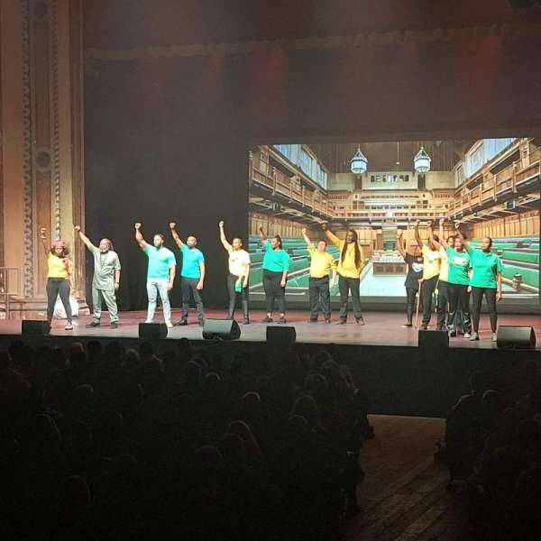 Alexandra Palace Theatre, section: Raised Stalls, row: Q, seat: 2