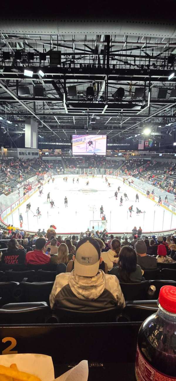 Fishers Event Center, section: 108NC, row: 24R, seat: 4