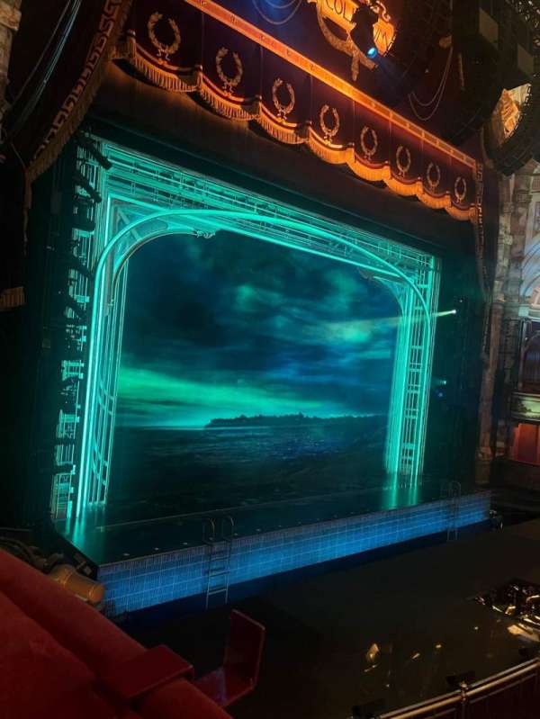 London Coliseum, section: Dress Circle, row: A, seat: 61