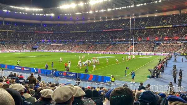 Stade de France, section: u, row: 18, seat: 29