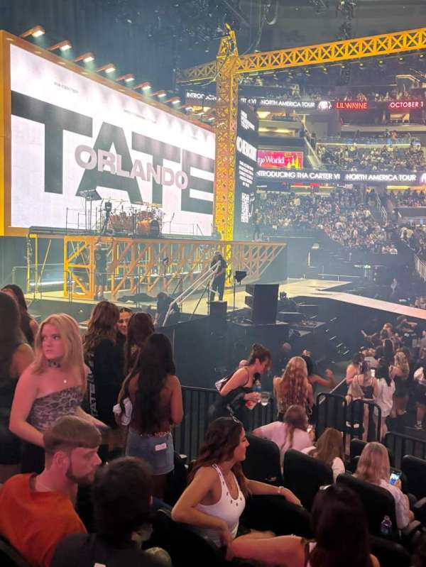 Kia Center, section: 116, row: 8