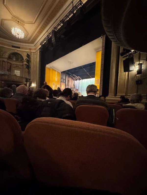 Music Box Theatre, section: Orchestra R, row: H, seat: 18