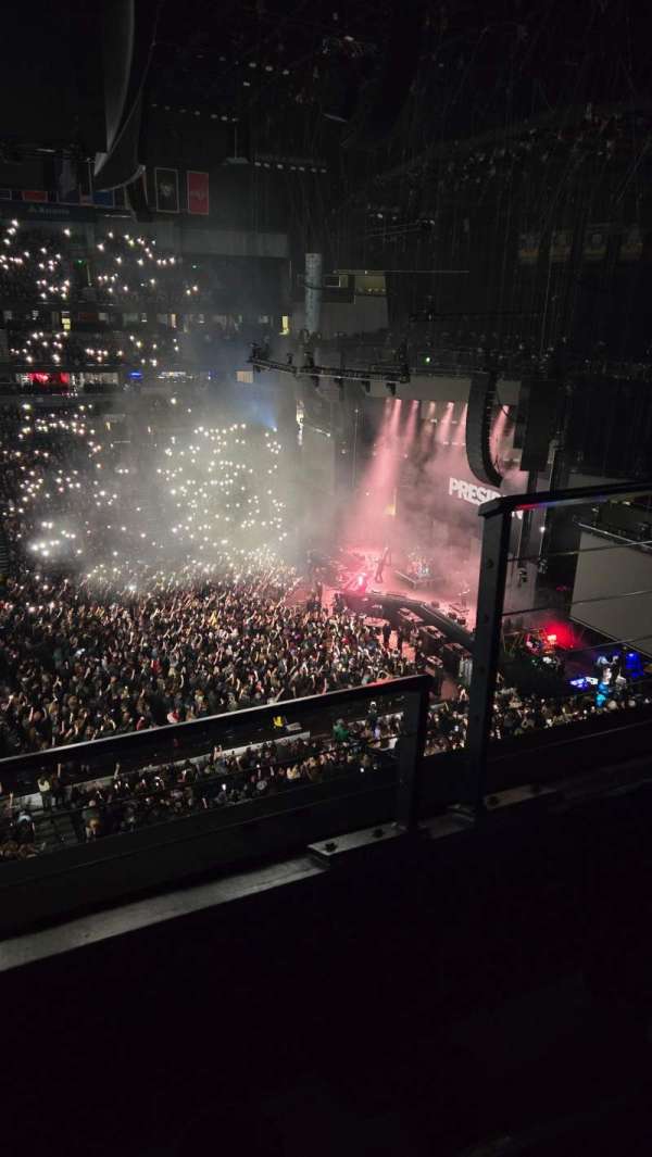 Bridgestone Arena, section: 309, row: B, seat: 2