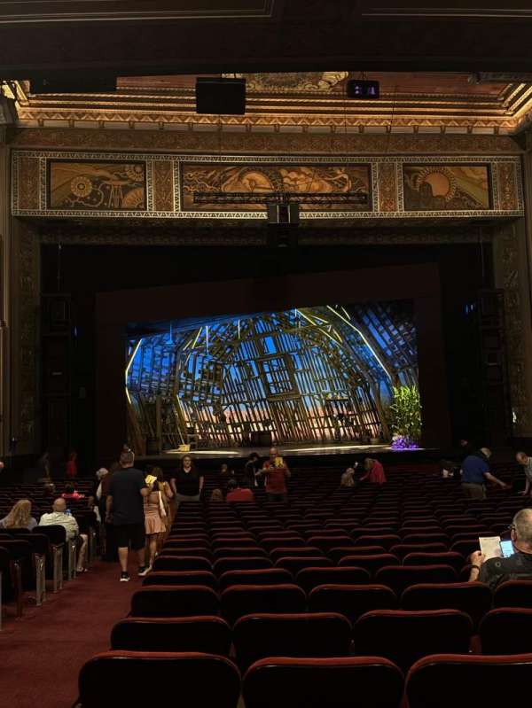 Hollywood Pantages Theatre, section: Orchestra C, row: PP, seat: 113