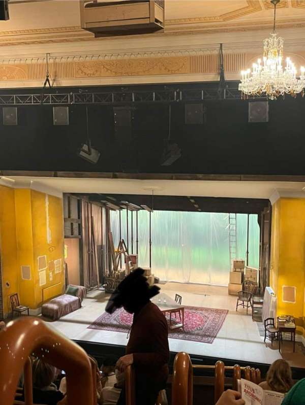 Music Box Theatre, section: Mezzanine R, row: H, seat: 2