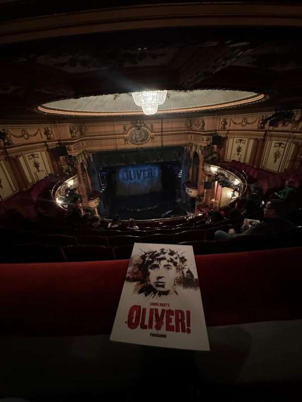 Gielgud Theatre, section: Grand Circle, row: F, seat: 15