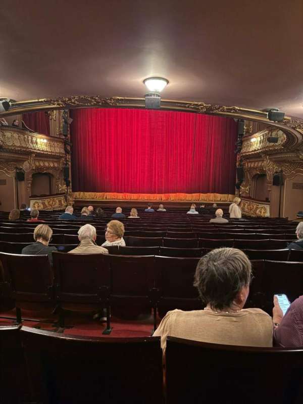 Apollo Theatre, section: Stalls, row: W, seat: 9