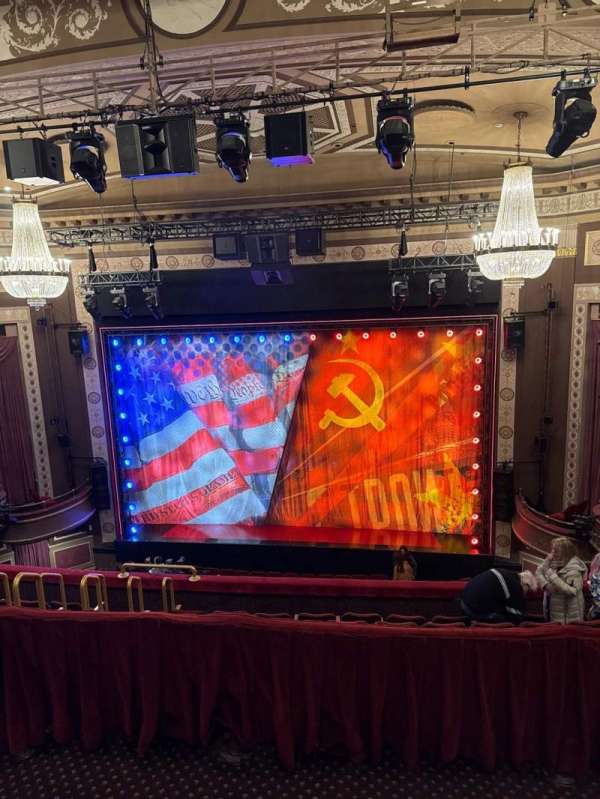 Imperial Theatre, section: Rear Mezzanine C, row: A, seat: 314