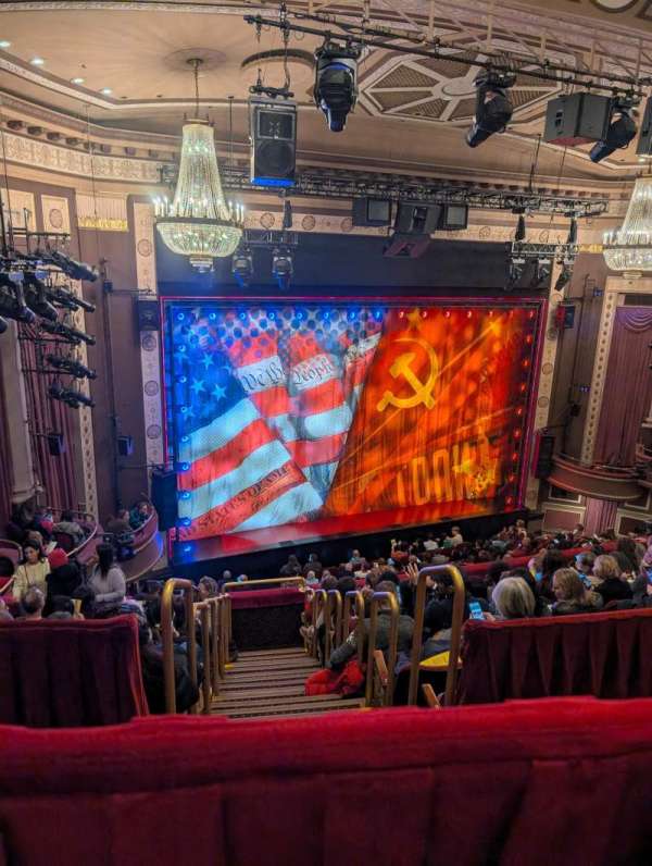 Imperial Theatre, section: Rear Mezzanine LC, row: A, seat: 210
