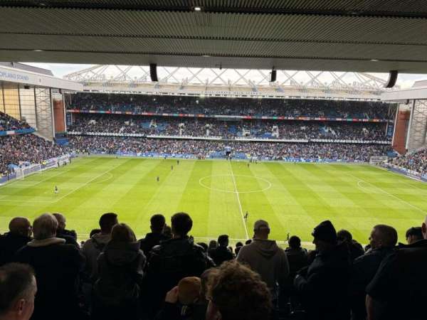 Ibrox Stadium, section: GR4, row: W, seat: 127