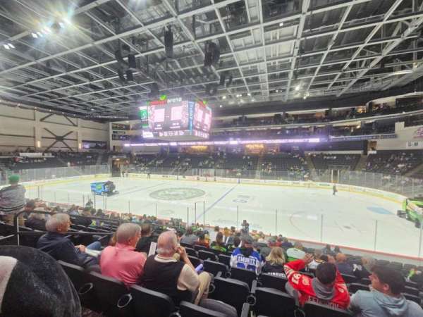 Enmarket Arena, section: 105, row: P, seat: 15