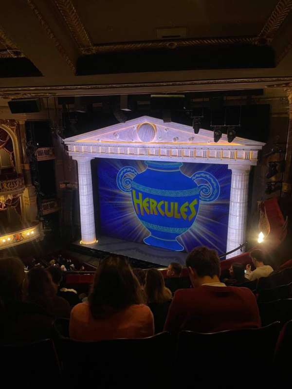 Theatre Royal Drury Lane, section: Grand Circle, row: F, seat: 9