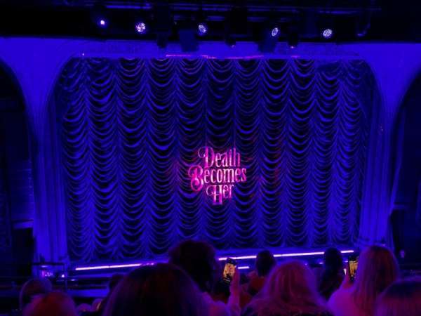 Lunt-Fontanne Theatre, section: Front Mezzanine C, row: E, seat: 103
