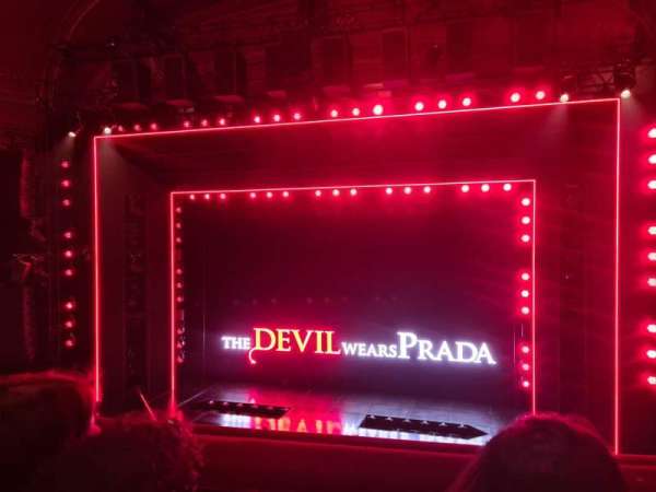 Dominion Theatre, section: Circle, row: B, seat: 18