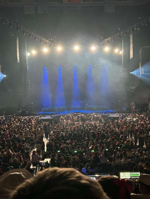 Golden 1 Center, section: 114, row: F, seat: 4