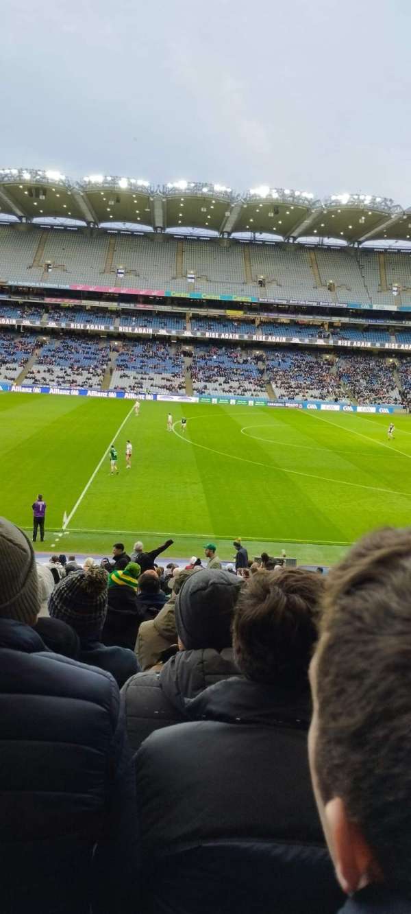 Croke Park, section: 329, row: JJ, seat: 21