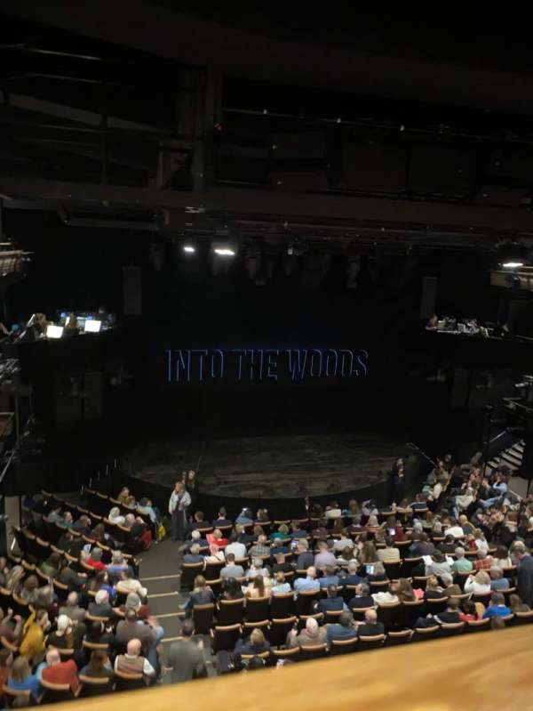 Bridge Theatre, section: Gallery 2, row: A, seat: 44
