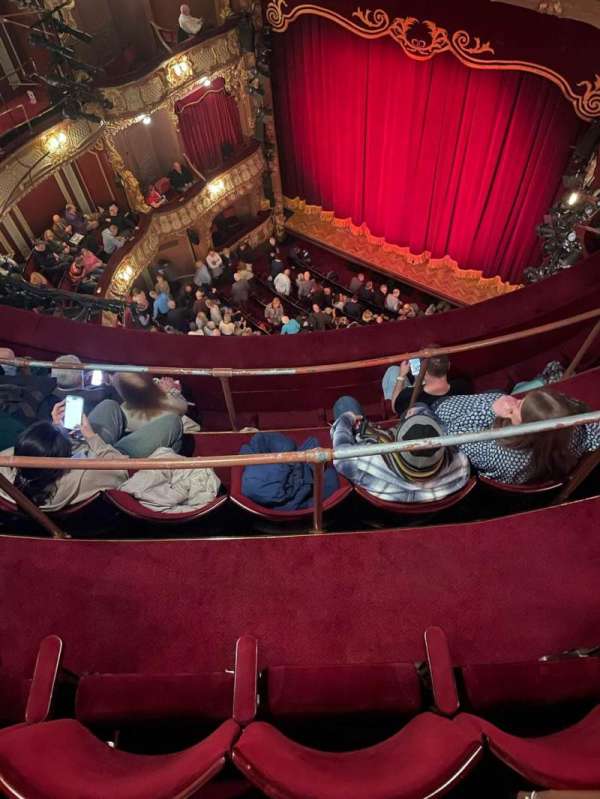Apollo Theatre, section: Balcony, row: D, seat: 4