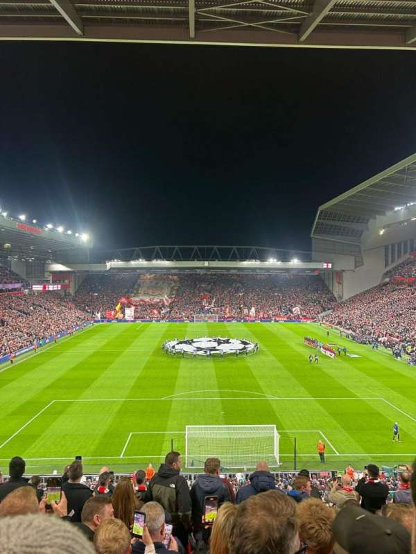 Anfield, section: AM4, row: 10, seat: 112