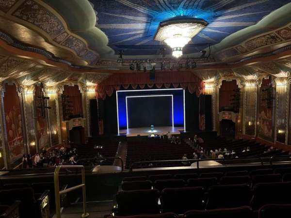 Paramount Theatre, Aurora, section: Balcony, row: FFF, seat: 101