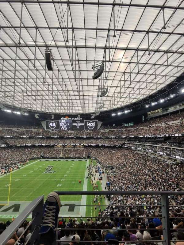 Allegiant Stadium, section: 247, row: 15A, seat: 10
