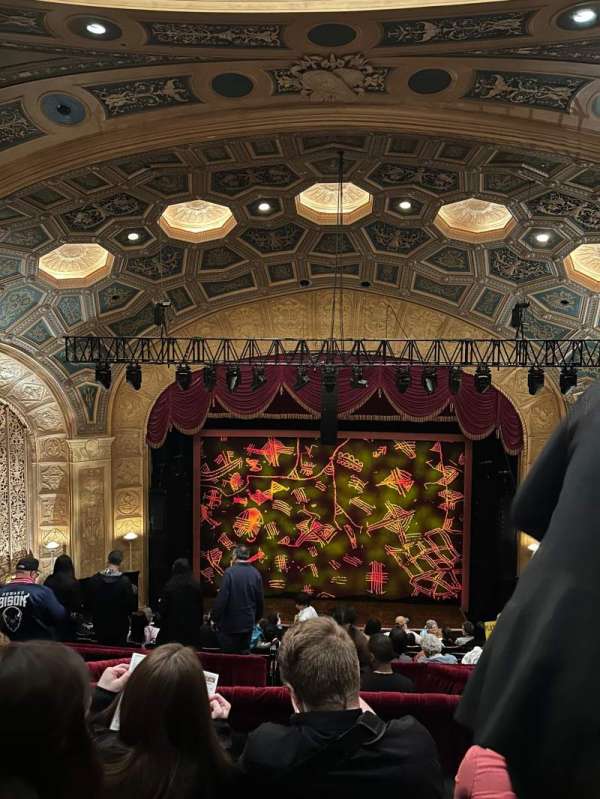 detroit opera house, section: Mezzanine 1, row: F, seat: 307