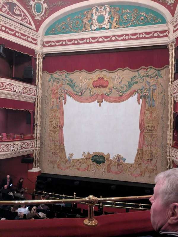 Gaiety Theatre, section: Dress circle, row: B, seat: 8