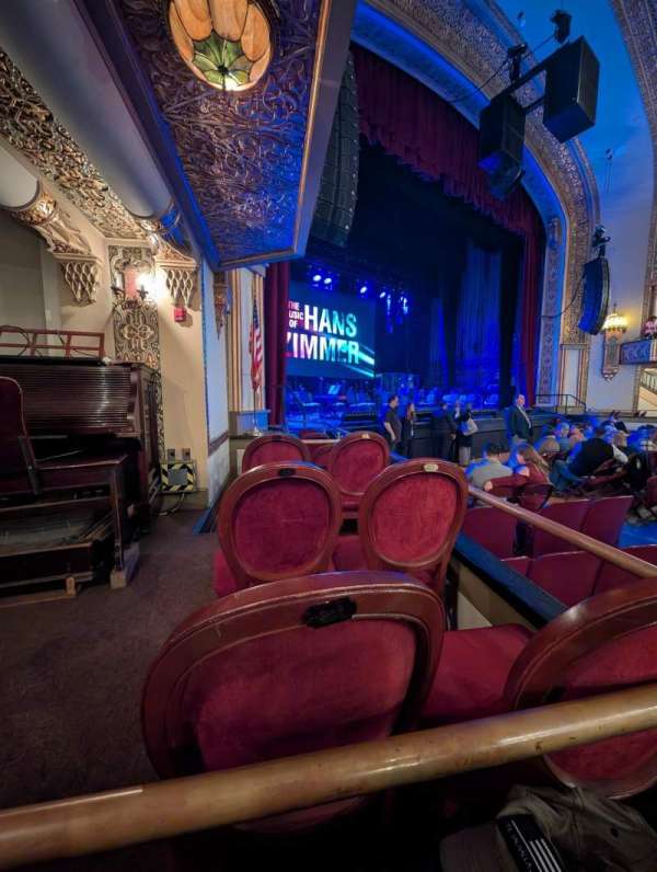 Santander Performing Arts Center, section: Box C, seat: 1