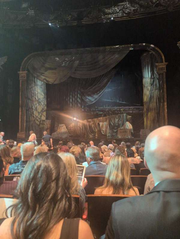 Temple Buell Theatre, section: Orchestra C, row: J, seat: 8