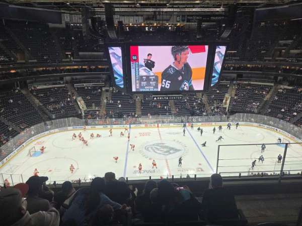 Delta Center, section: 113, row: 7, seat: 3