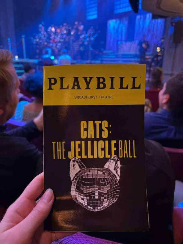 Broadhurst Theatre, section: Orchestra R, row: G, seat: 20