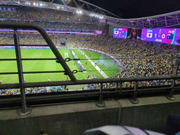 Accor Stadium, section: 437, row: 2, seat: 2