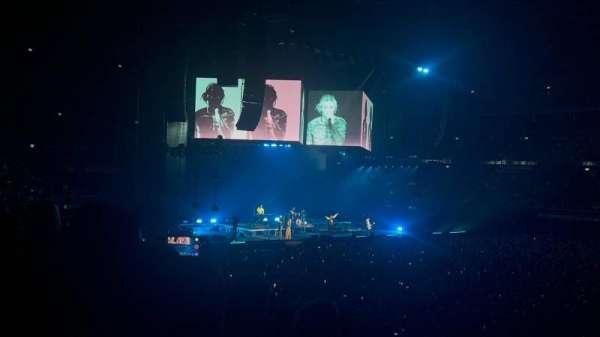 Qudos Bank Arena, section: 1, row: G, seat: 13