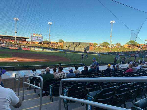 Salt River Fields, section: 107, row: 12, seat: 1