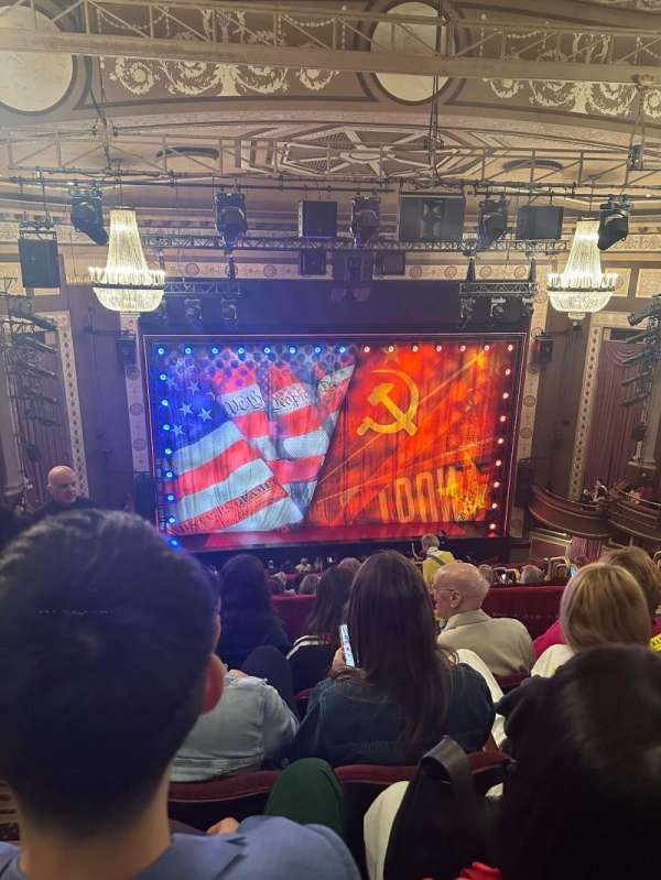 Imperial Theatre, section: Rear Mezzanine C, row: D, seat: 301