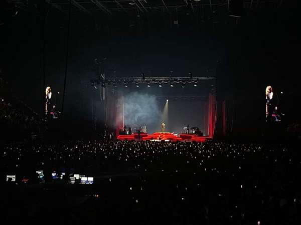 AO Arena, section: 110, row: L, seat: 4