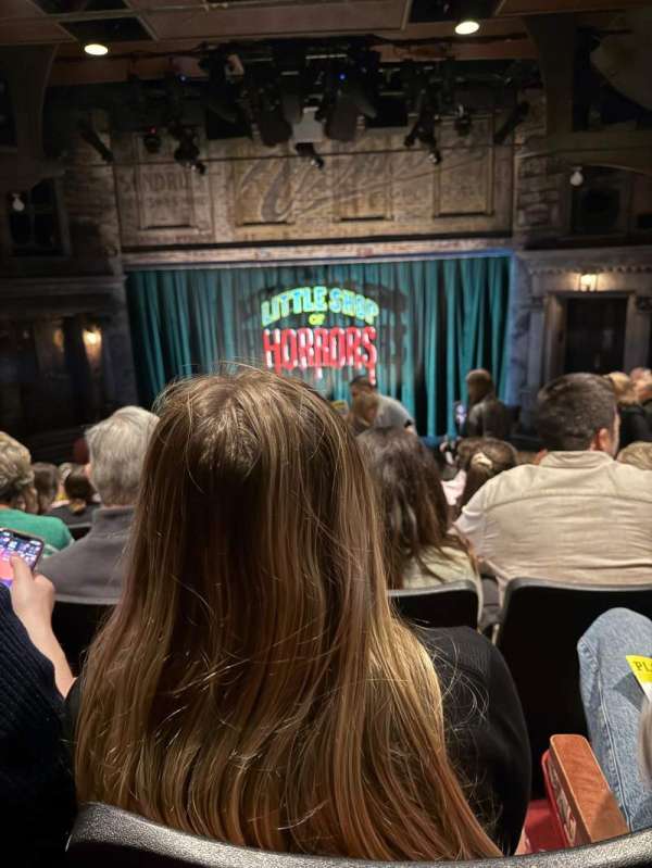 Westside Theatre Upstairs, section: Orchestra C, row: M, seat: 105