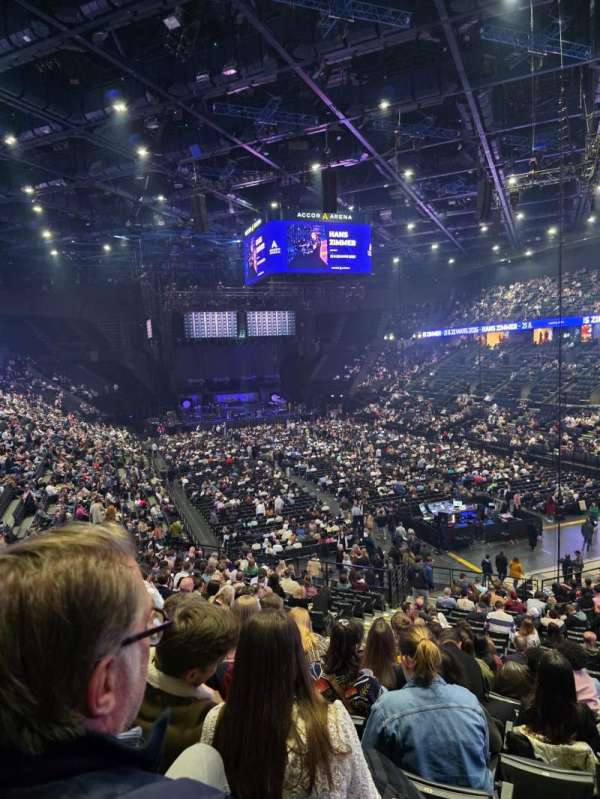 Accor Arena, section: Gradin T, row: 3, seat: 14