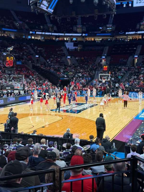 Moda Center, section: 116, row: C, seat: 3