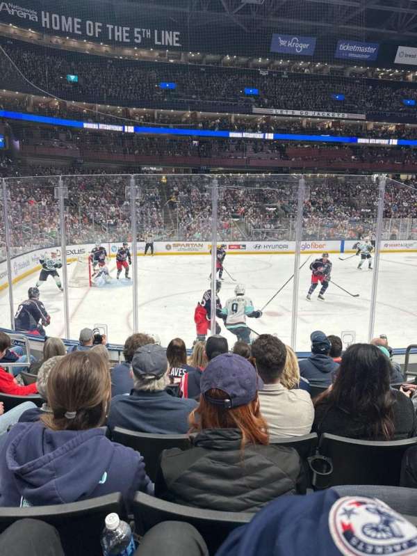 Nationwide Arena, section: 106, row: G, seat: 6