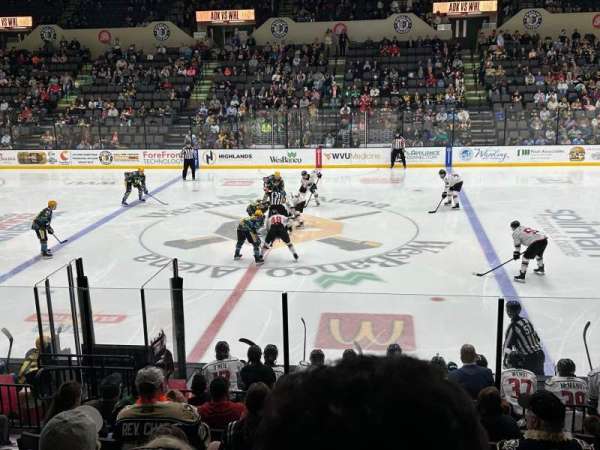 WesBanco Arena, section: 207, row: E, seat: 6