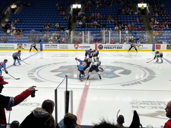 Grossinger Motors Arena, section: 103, row: J, seat: 12