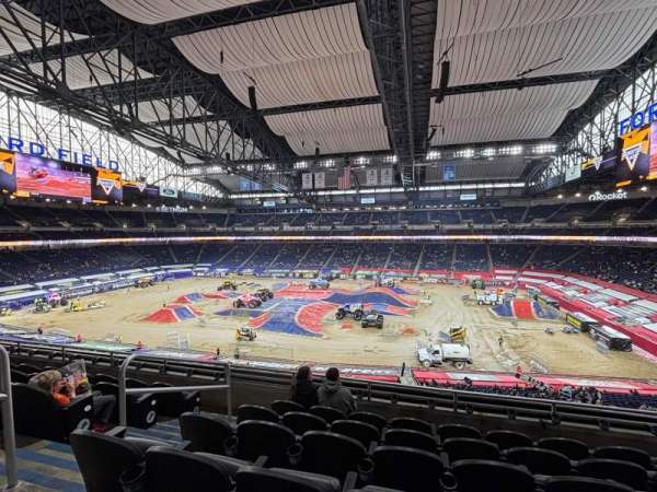 Ford Field, section: 210, row: 6, seat: 3