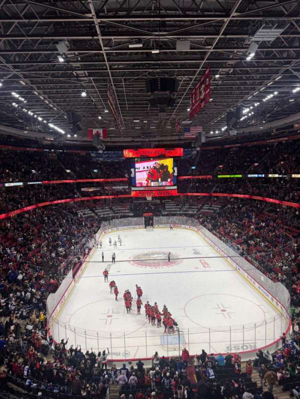 Canadian Tire Centre, section: 301, row: A, seat: 16