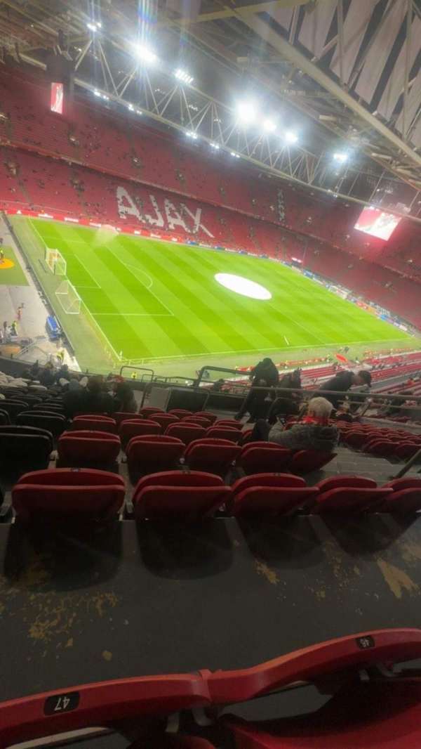 Johan Cruijff ArenA, section: 409, row: 18, seat: 49