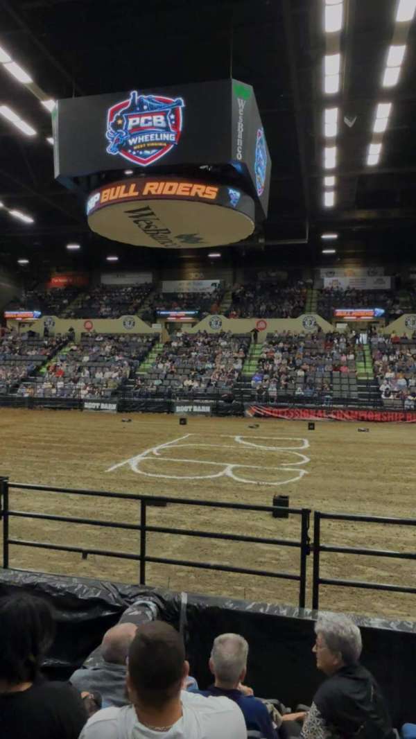 WesBanco Arena, section: 121, row: F, seat: 3